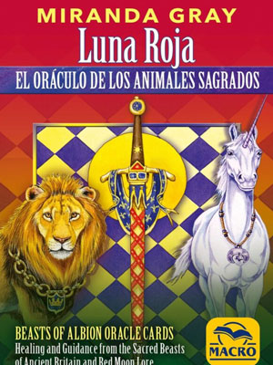 Luna Roja el Oráculo de los Animales Sagrados ( Libro + Cartas) Oráculo