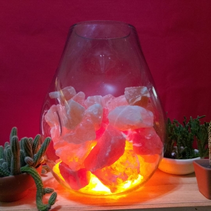 Lámpara de Sal del Himalaya Amorfa Nº3 (5 kg)