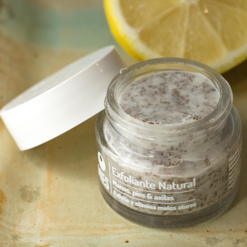 Exfoliante Natural<br/> Manos, Pies y Axilas