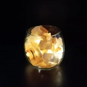Lámparas de sal artesanales